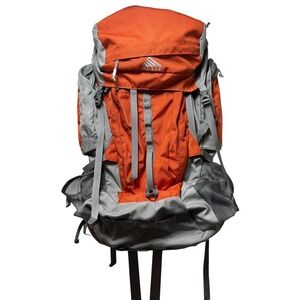 Kelty Coyote 4750 Backpack Internal Frame Hiking Camping Orange Gray